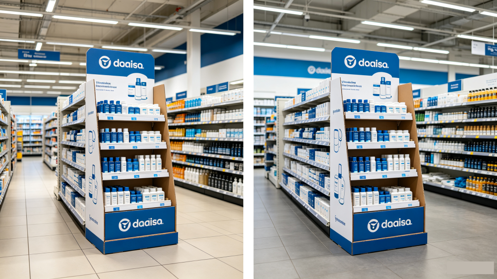 Retail execution connecting display design with retail performance